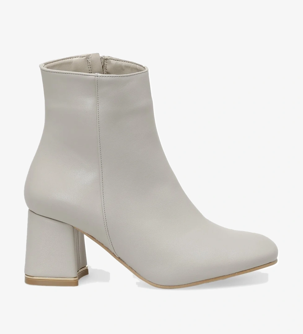 Butigo Butigo 21K-256 2PR Bej Kadın Topuklu Bot Flo'da! Bej - 1. görsel