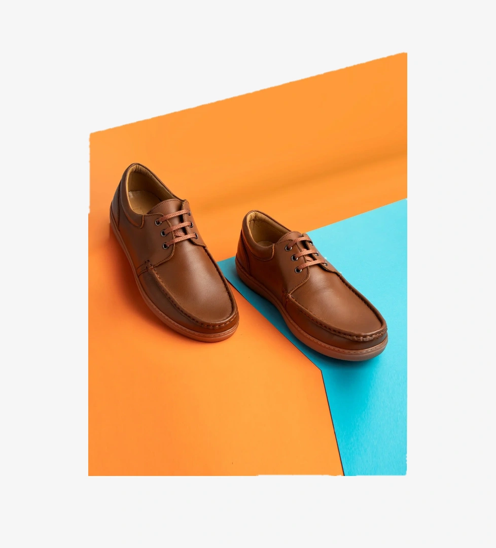 Ducavelli Jazzy Hakiki Deri Erkek Günlük Ayakkabı model görseli