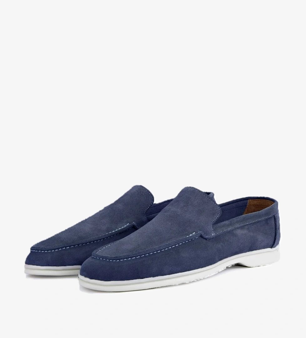 Facile Süet Hakiki Deri Erkek Günlük Ayakkabı Loafer Ayakkabı