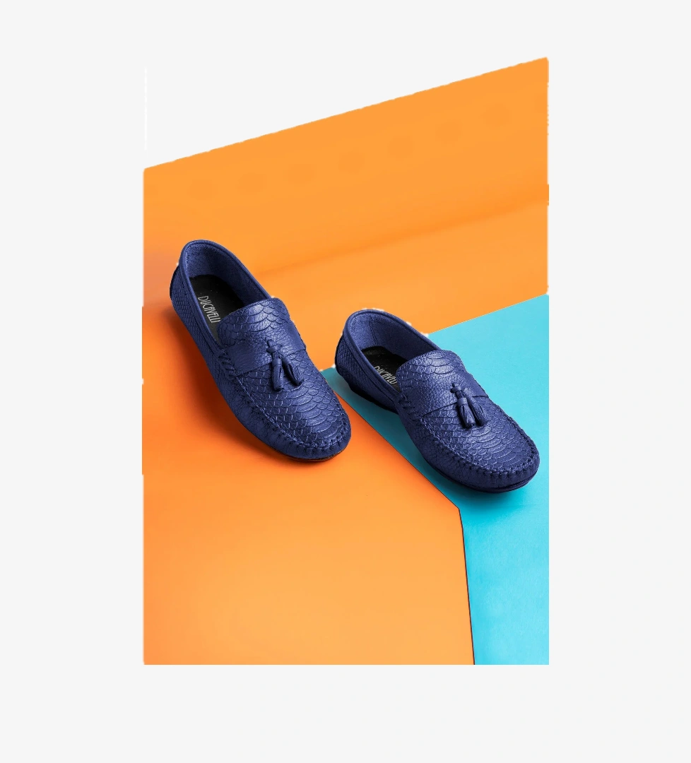 Array Hakiki Deri Erkek Günlük Ayakkabı, Rok Loafer Ayakkabı