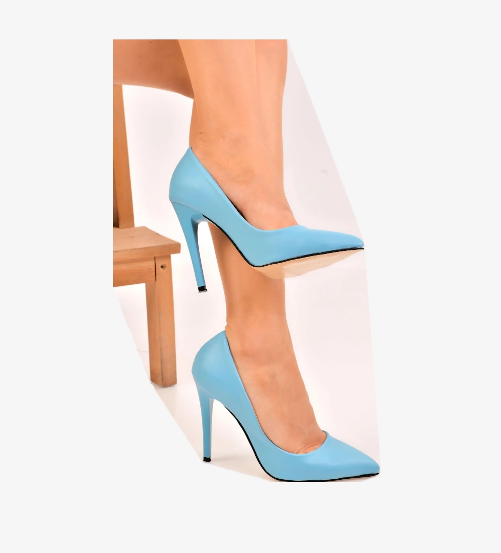 Kadın Klasik İnce Yüksek Topuk Stiletto Ayakkabı