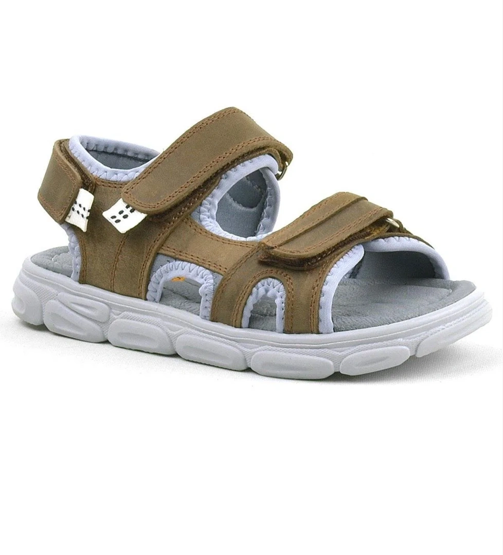 Rakerplus Wisps Hakiki Deri Kum Kamuflaj Çocuk Sandalet model görseli