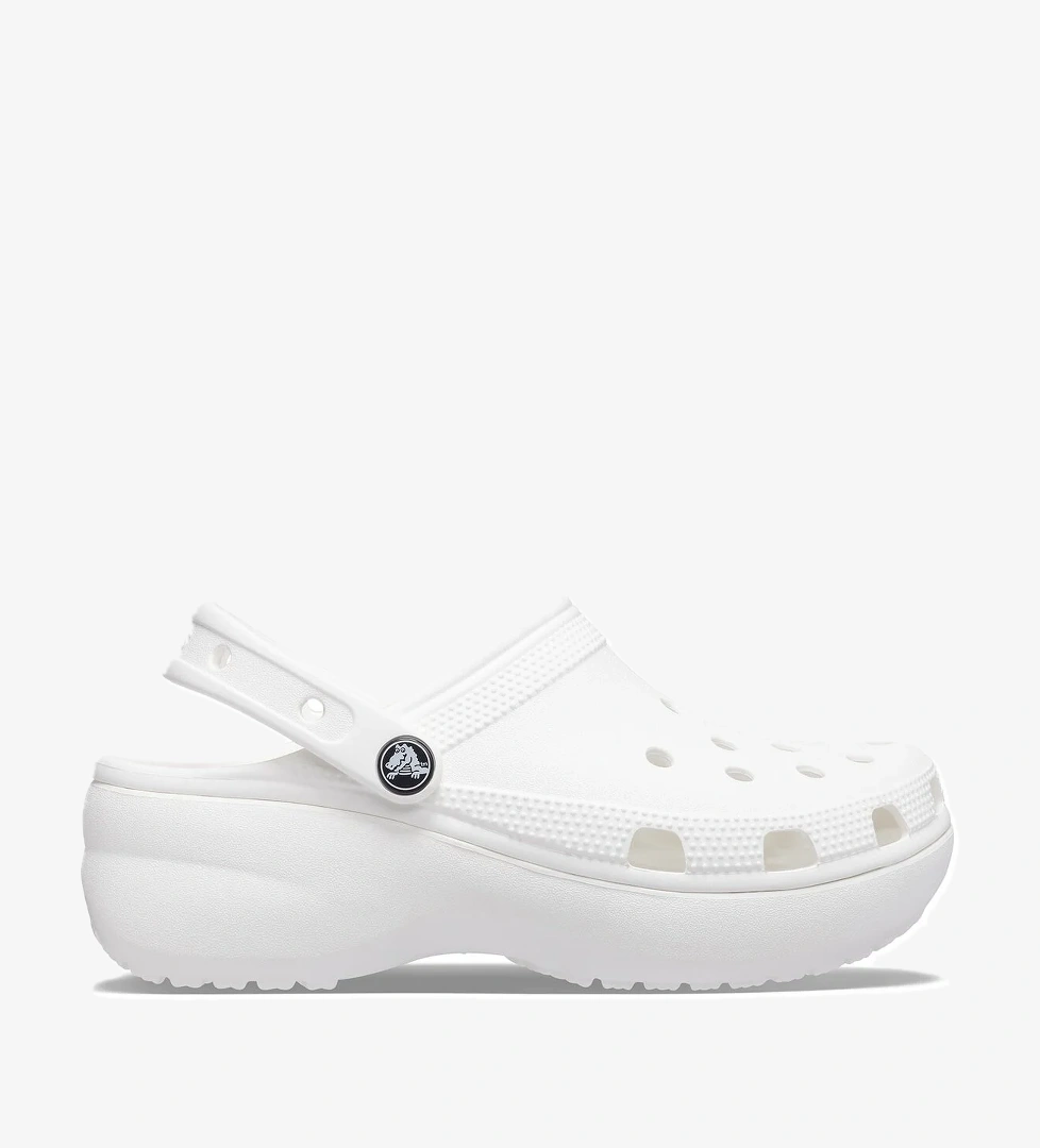 Crocs Classic Platform Clog W Bayan Beyz Terlik206750-100 model görseli