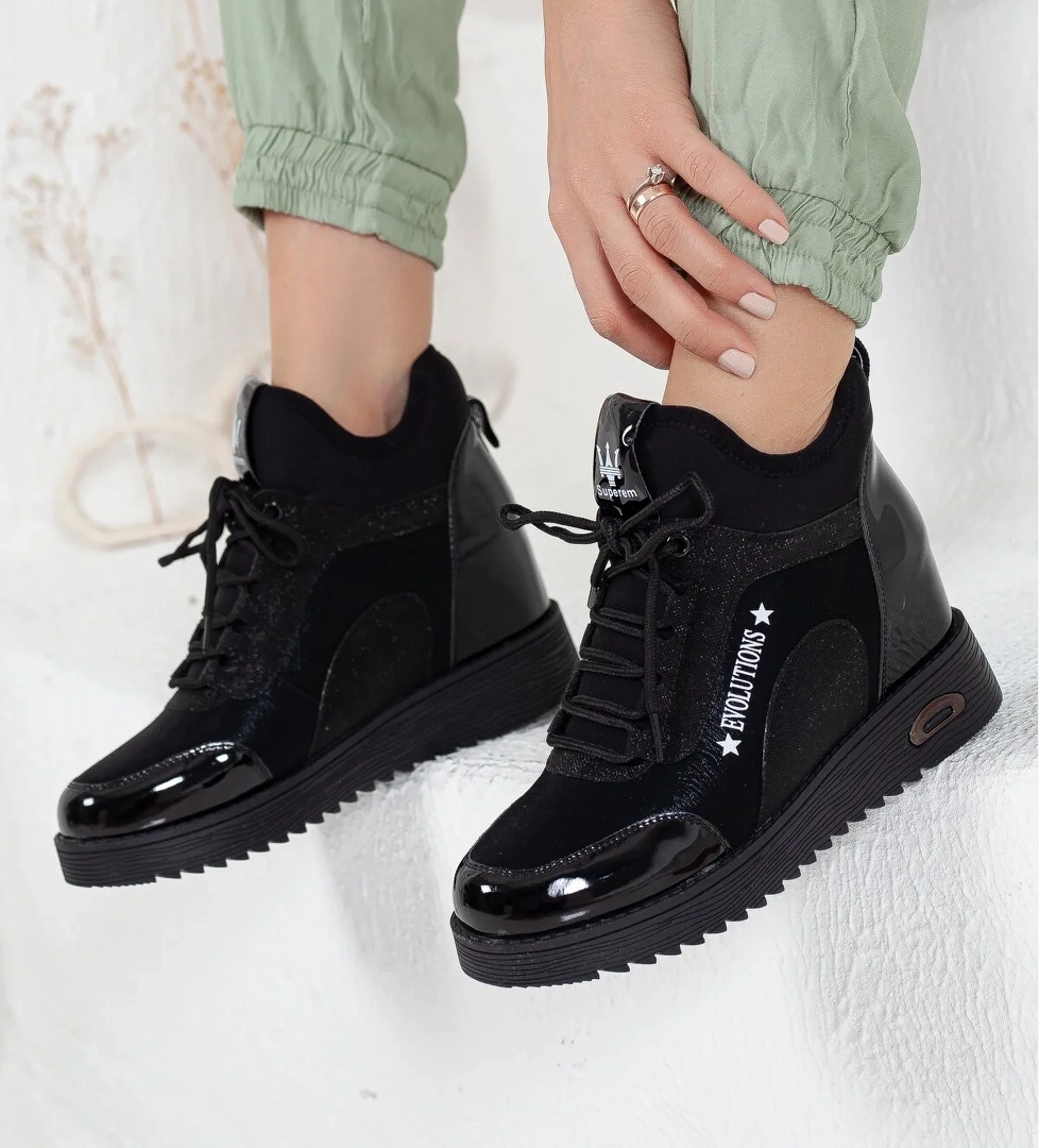 Star Evolutions Bağsız Aqua Dolgu Topuk Kadın Ayakkabı - Görsel 1