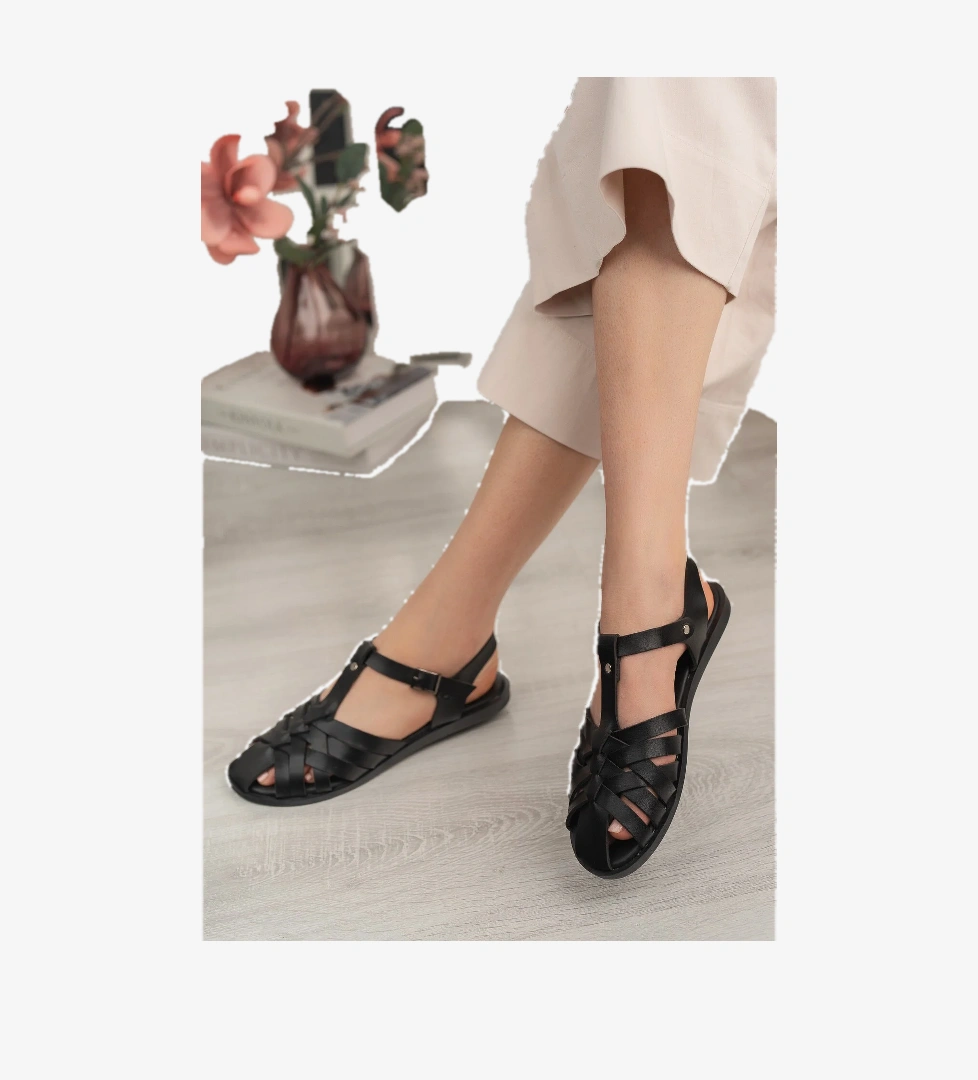 Nely Anatomik Ortopedik Günlük Kadın Sandalet