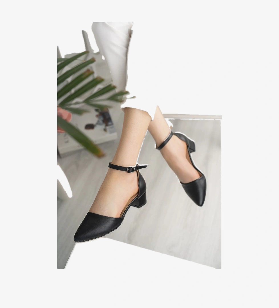 Elvira Anatomik Taban Topuklu Kadın Ayakkabı