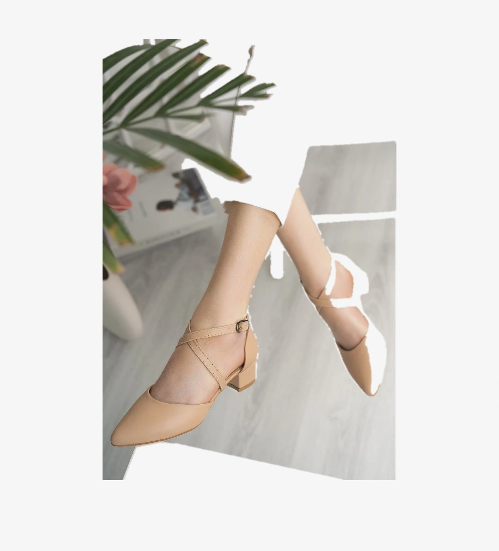 Belinda Anatomik Taban Topuklu Kadın Ayakkabı