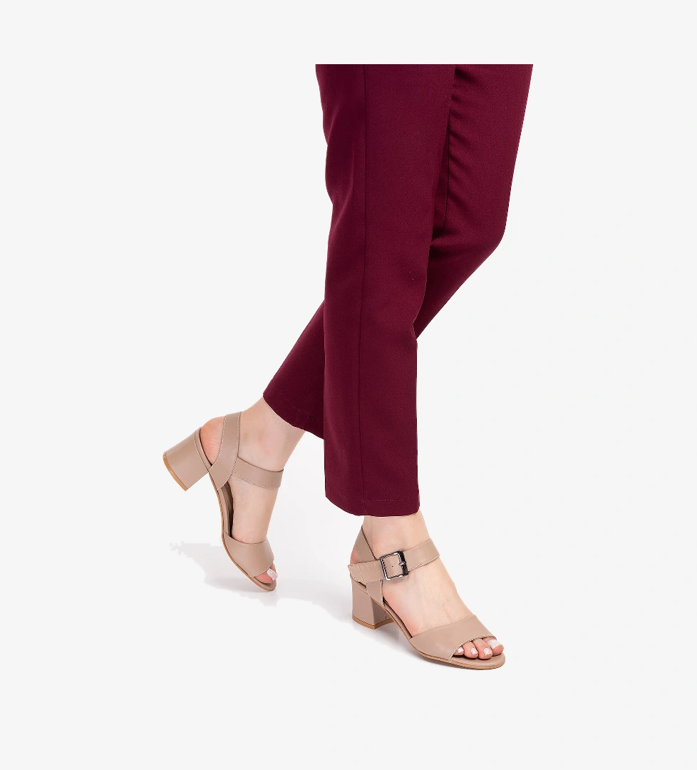 Gondol Kadın Hakiki Deri Topuklu Ayakkabı şhn.1937