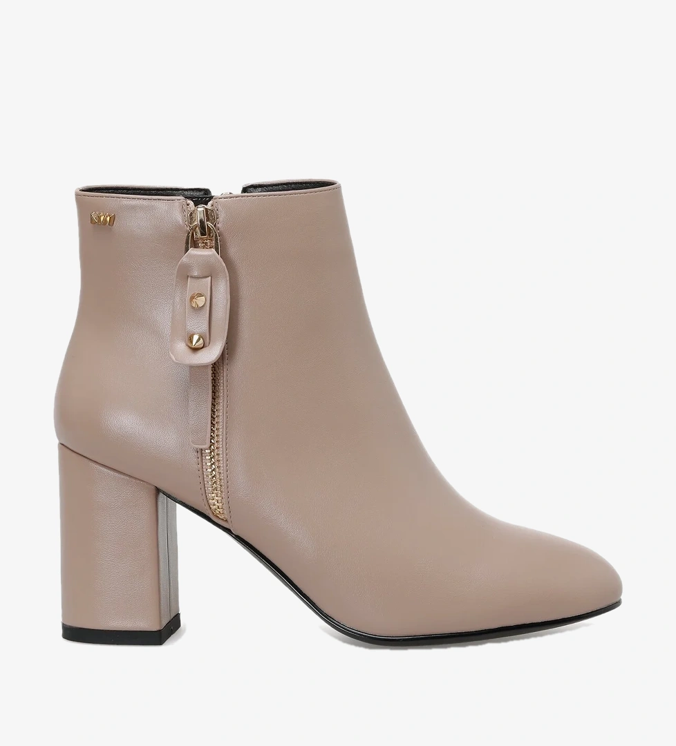 Nine West Nine West CHELENE 2PR Bej Kadın Topuklu Bot Flo'da! Bej - 1. görsel