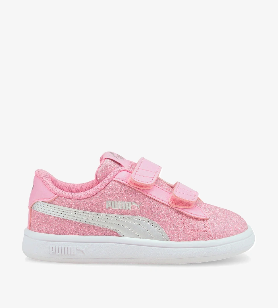 Puma SMASH V2 GLITZ GLAM Pudra Kız Çocuk Sneaker