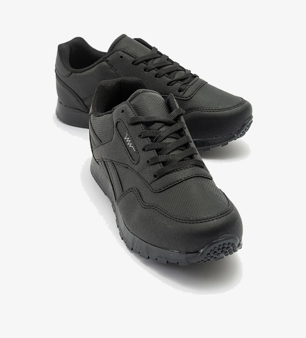 Kadın Cilt Spor Ayakkabı SİYAH SİYAH - Görsel 1