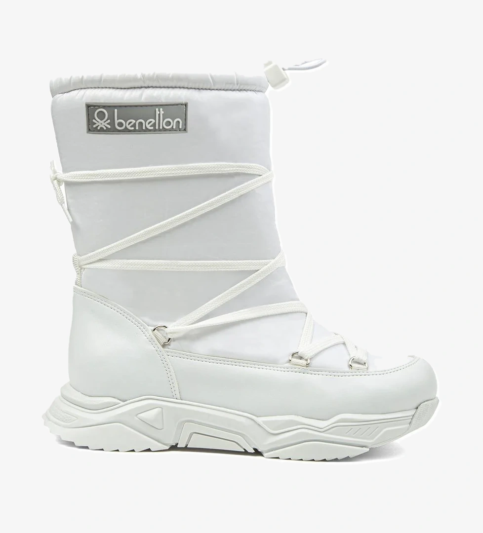 ® | BN-30392 - 3256 Beyaz - Kadın Bot - Görsel 1