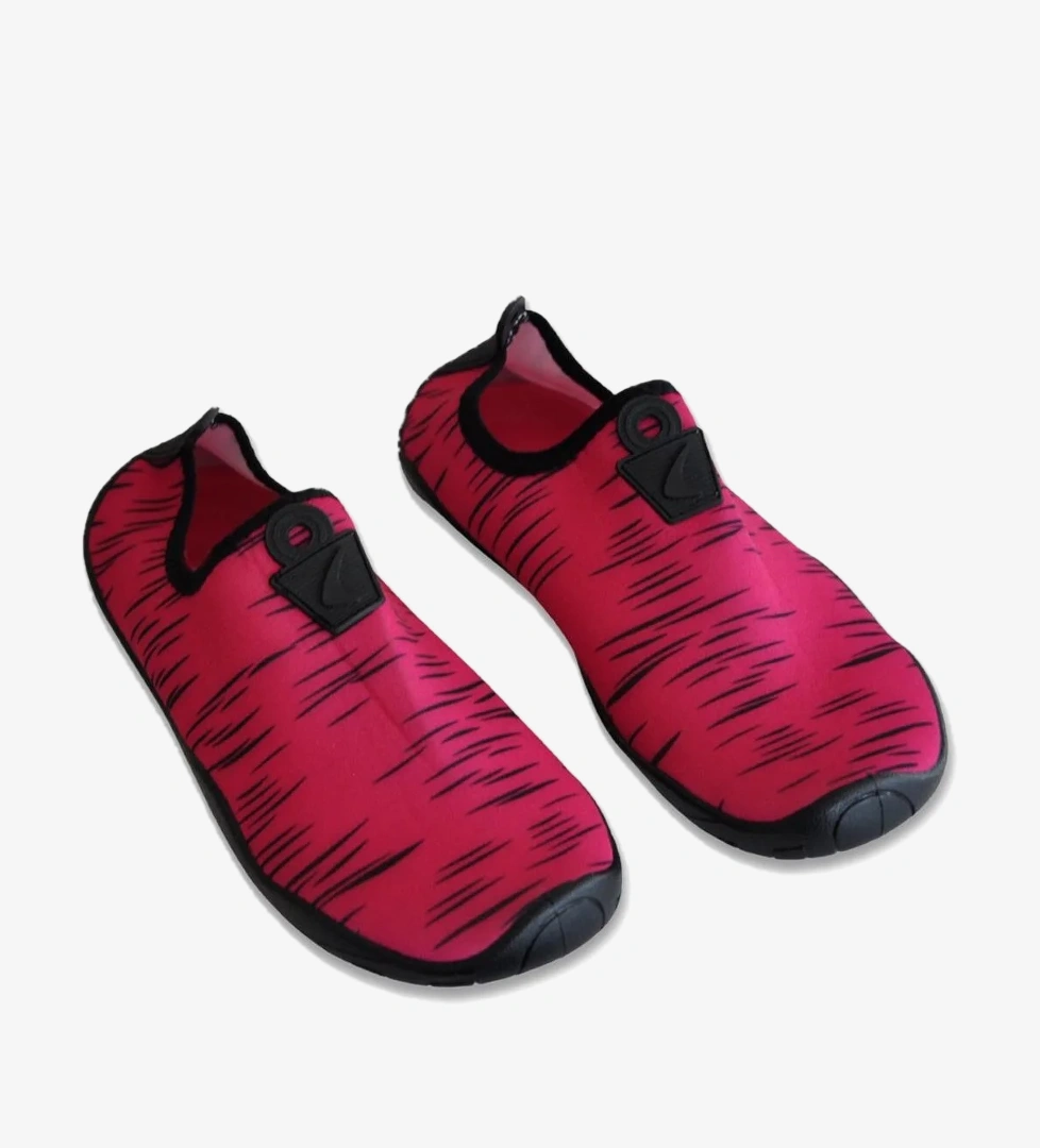 Black Deer Hayal Pembe-Siyah Çok Amaçlı Plaj ve Deniz Ayakkabısı