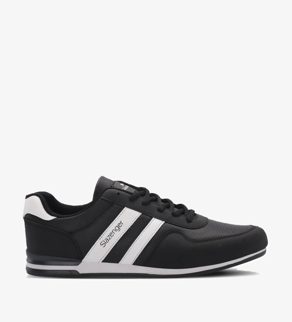 OMEGA IN Erkek Sneaker Ayakkabı Siyah / Beyaz