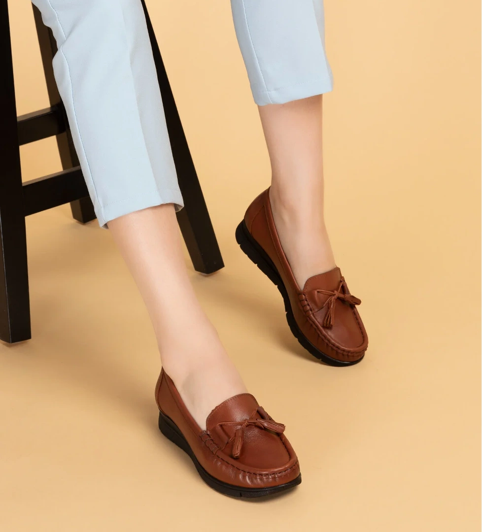 Gondol Hakiki Deri Günlük Rahat Loafer Ayakkabı pyt.1200