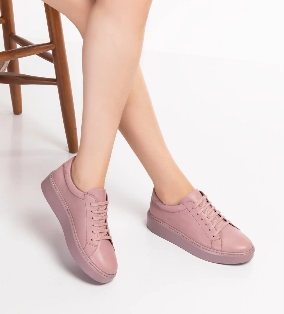 Gondol Kundura Mavi Gondol Kundura Gondol Hakiki Deri Anatomik Taban Spor Ayakkabı ell.6839