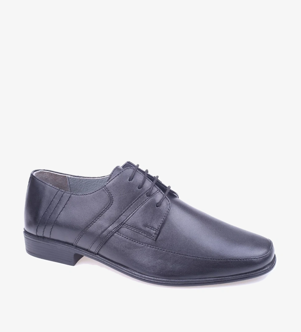 1162 Erkek Hakiki Deri Klasik Poli Taban Ayakkabı - Görsel 1