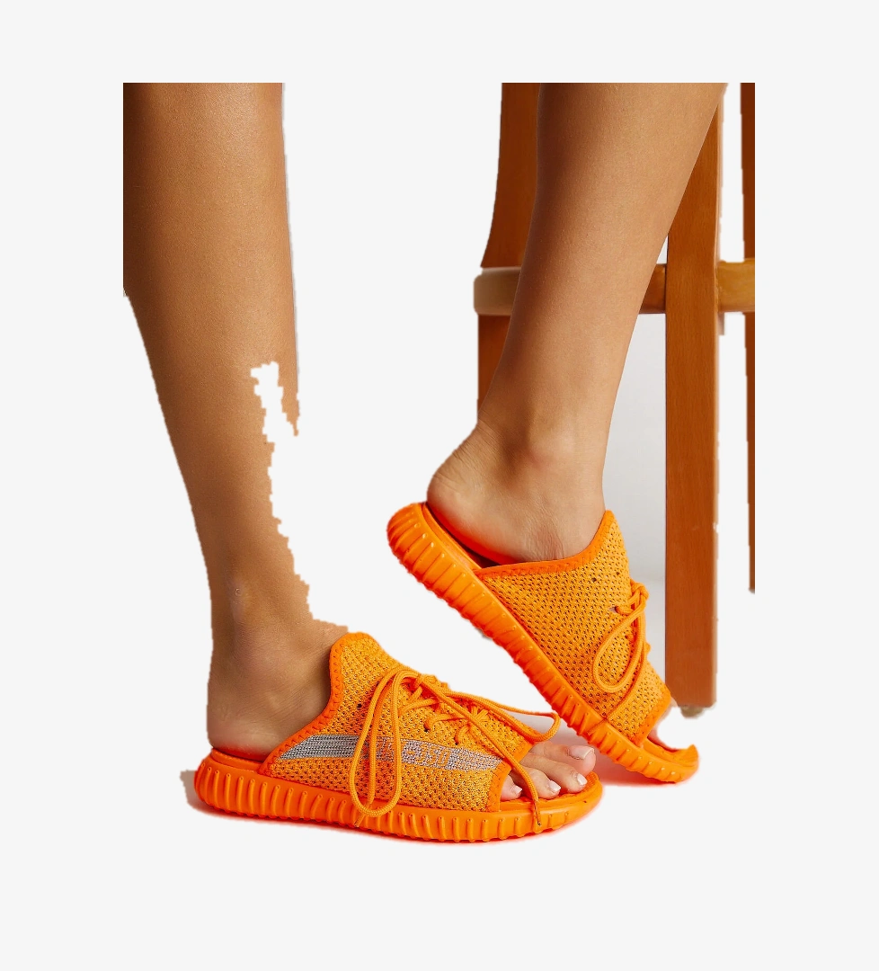 Unisex Oranj Triko Özel Üretim Terlik Tbtr