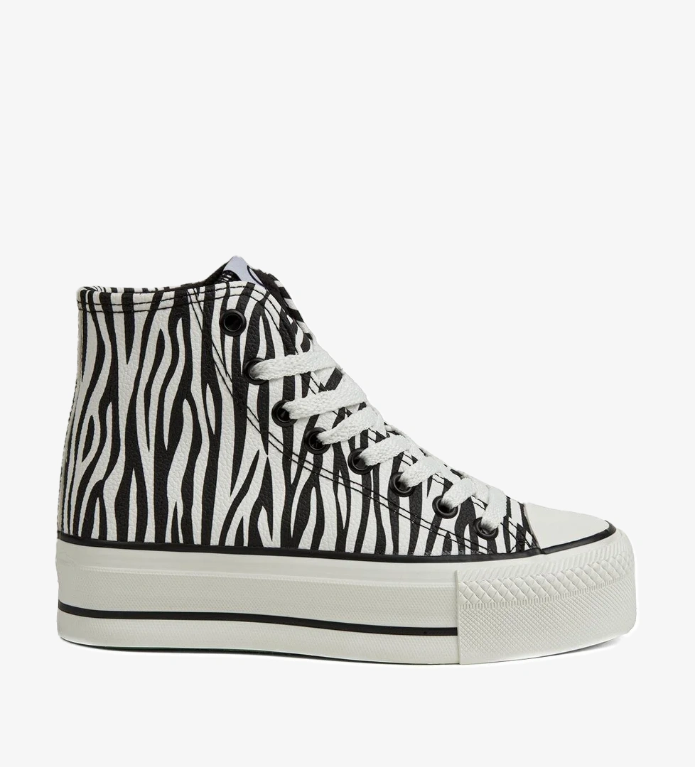 Benetton ® | BN-30835- 3114 Zebra - Kadın Spor Ayakkabı model görseli