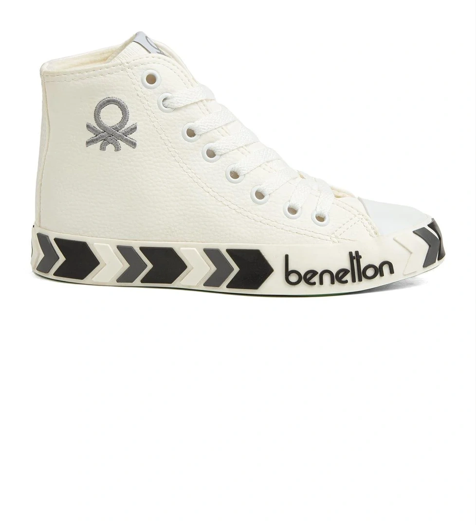 ® | BN-30721 - 3374 Beyaz Gri - Kadın Spor Ayakkabı - Görsel 1