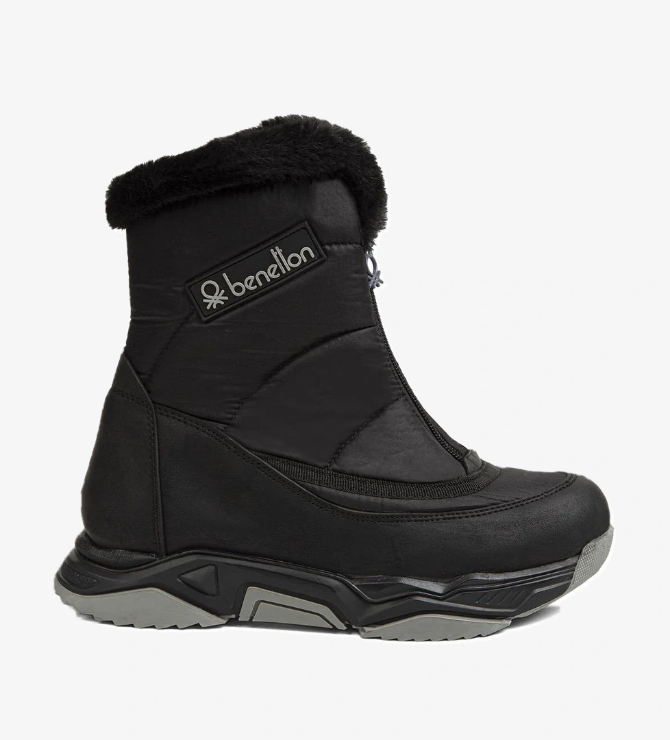 ® | BN-30393 - 3256 Siyah - Kadın Bot