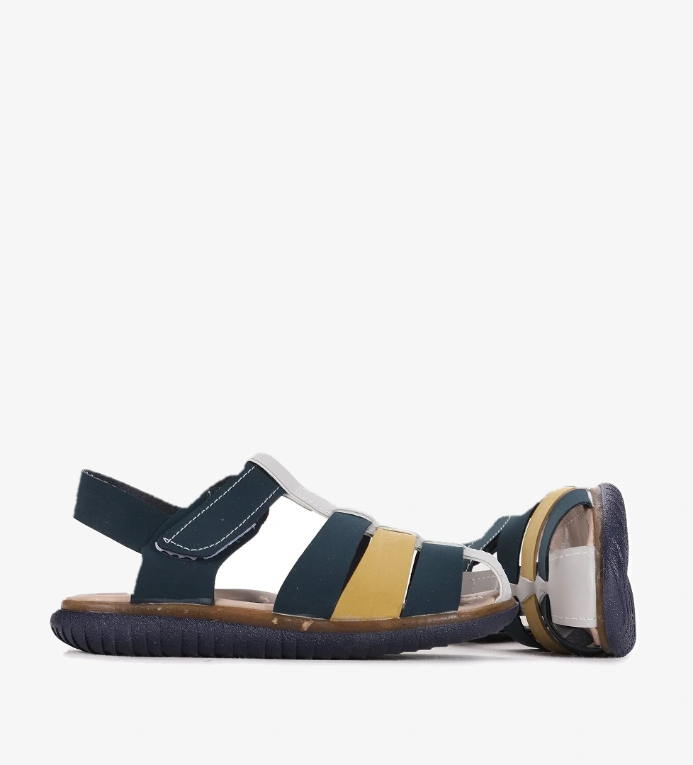 Erkek Çocuk Sandalet Şb 22479-287 Lacivert - Sarı