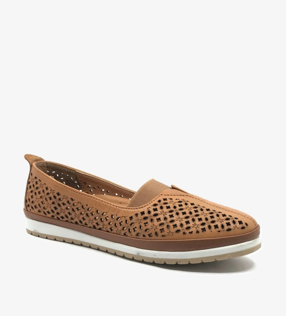 New Style Kadın Deri Casual Ayakkabı Babet