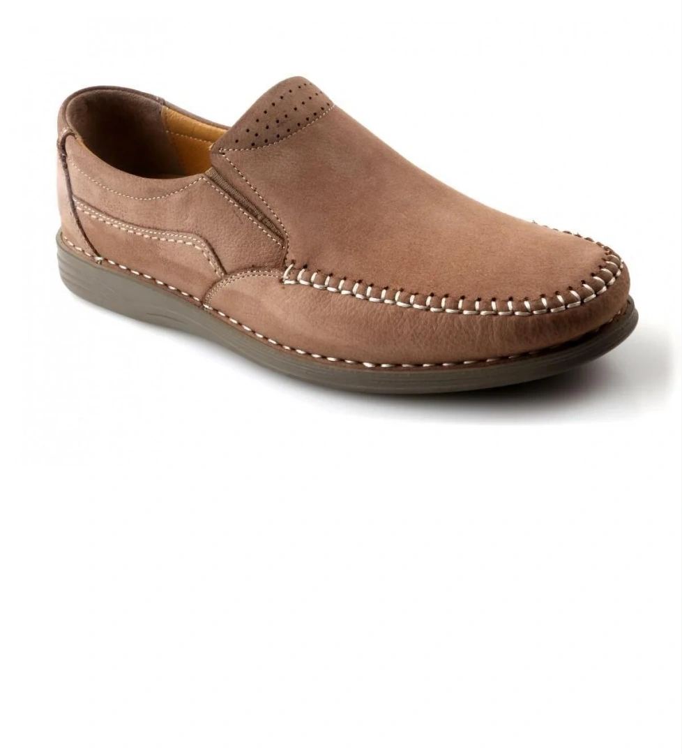 Tardelli 015 Orto Pedik Erkek Günlük Nubuk Deri Ayakkabı - Görsel 1