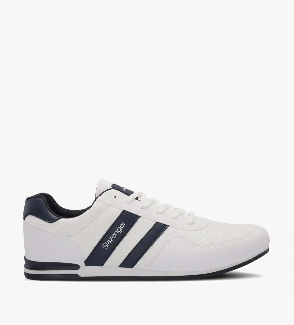 OMEGA IN Büyük Beden Erkek Sneaker Ayakkabı Beyaz / Lacivert