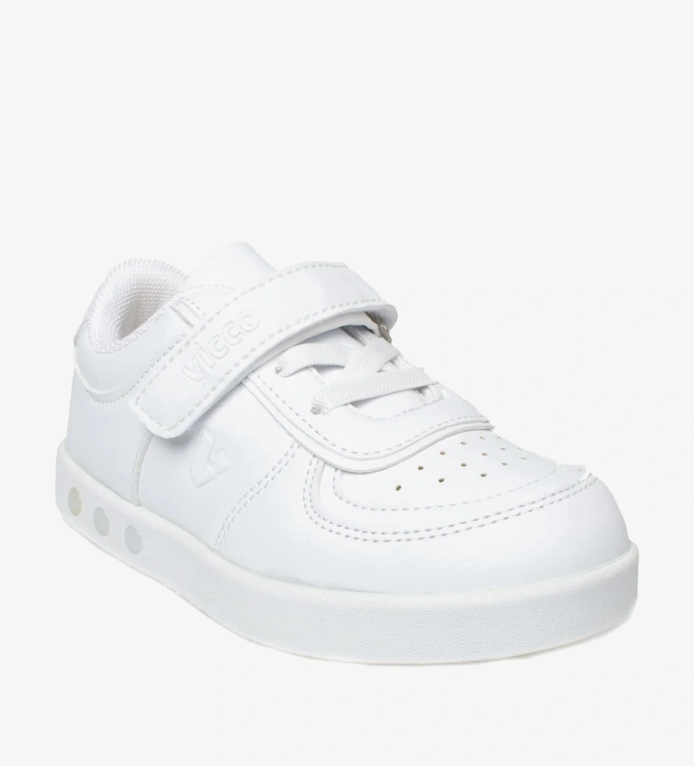 VICCO 313.b21K130 Sam Bebe Işıklı Beyaz Çocuk Spor Ayakkabı