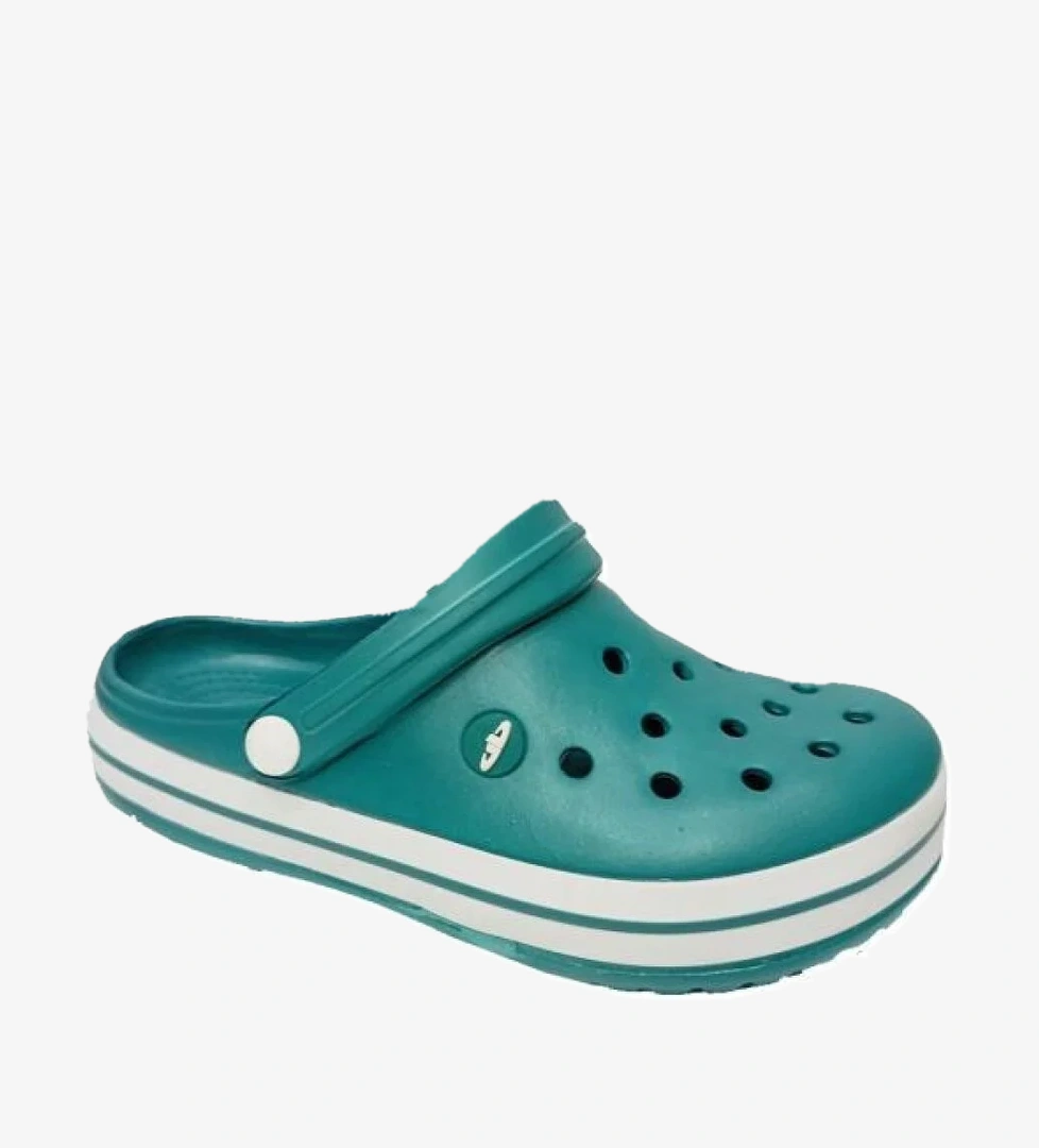 Akinal Akınal E195.Z.024 Medical Sabo Kadın Terlik Petrol Yeşil Beyaz Petrol Yeşil model görseli