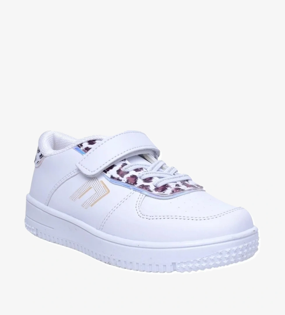 Cool Pekin Beyaz Leoparlı Kız Çocuk Spor Ayakkabı model görseli