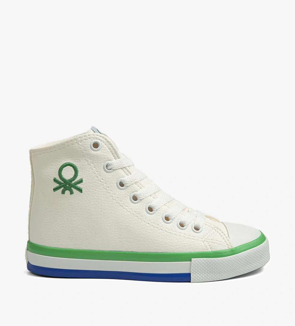 ® | BN-30726 - 3374 Beyaz Yesil - Kadın Spor Ayakkabı - Görsel 1