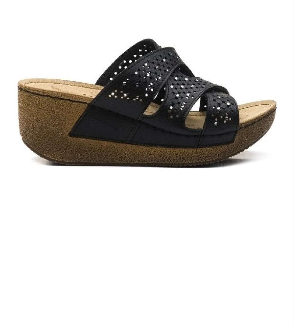 Carlaverde 141207.Dr.Tavsiyeli Ortapedik Kadın Terlik