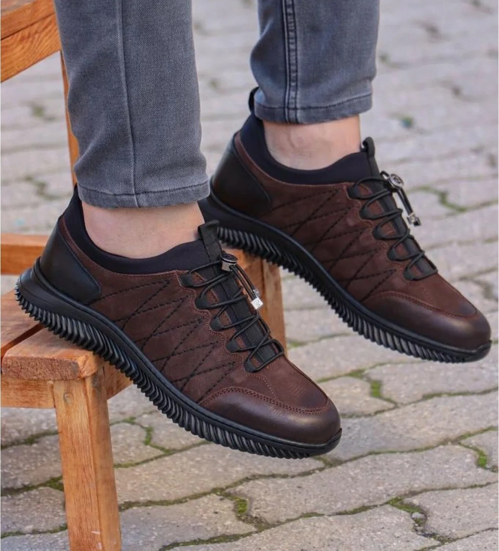 77541 Termo Taban Erkek Günlük Nubuk Deri Ayakkabı