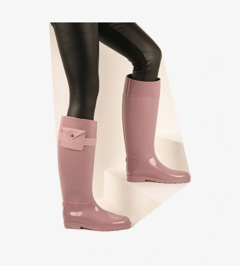 Ccway Kadın Cepli Binici Yağmur Çizmesi SOMON model görseli