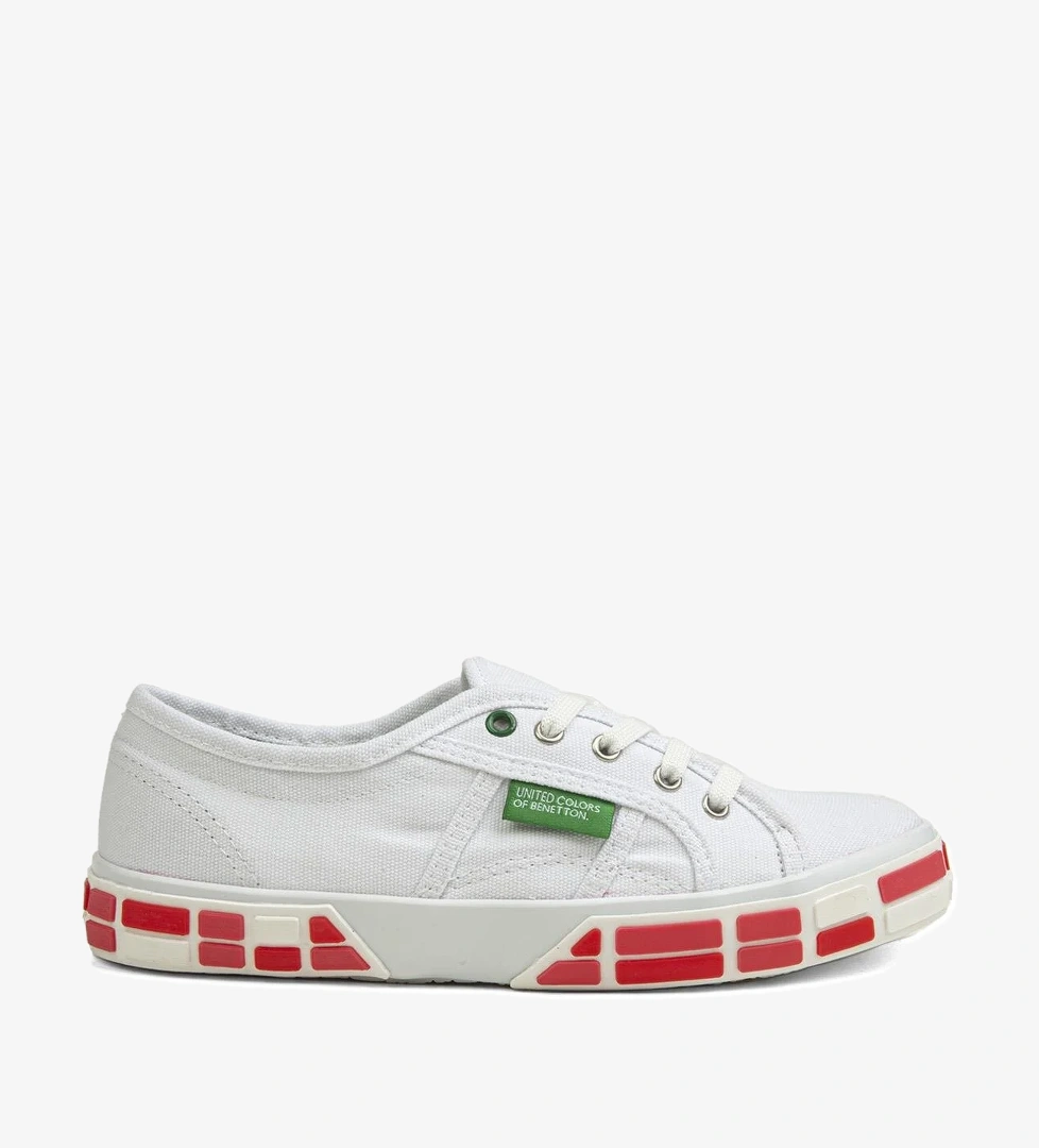 ® | BN-30691-3114 Beyaz Kirmizi - Kadın Spor Ayakkabı