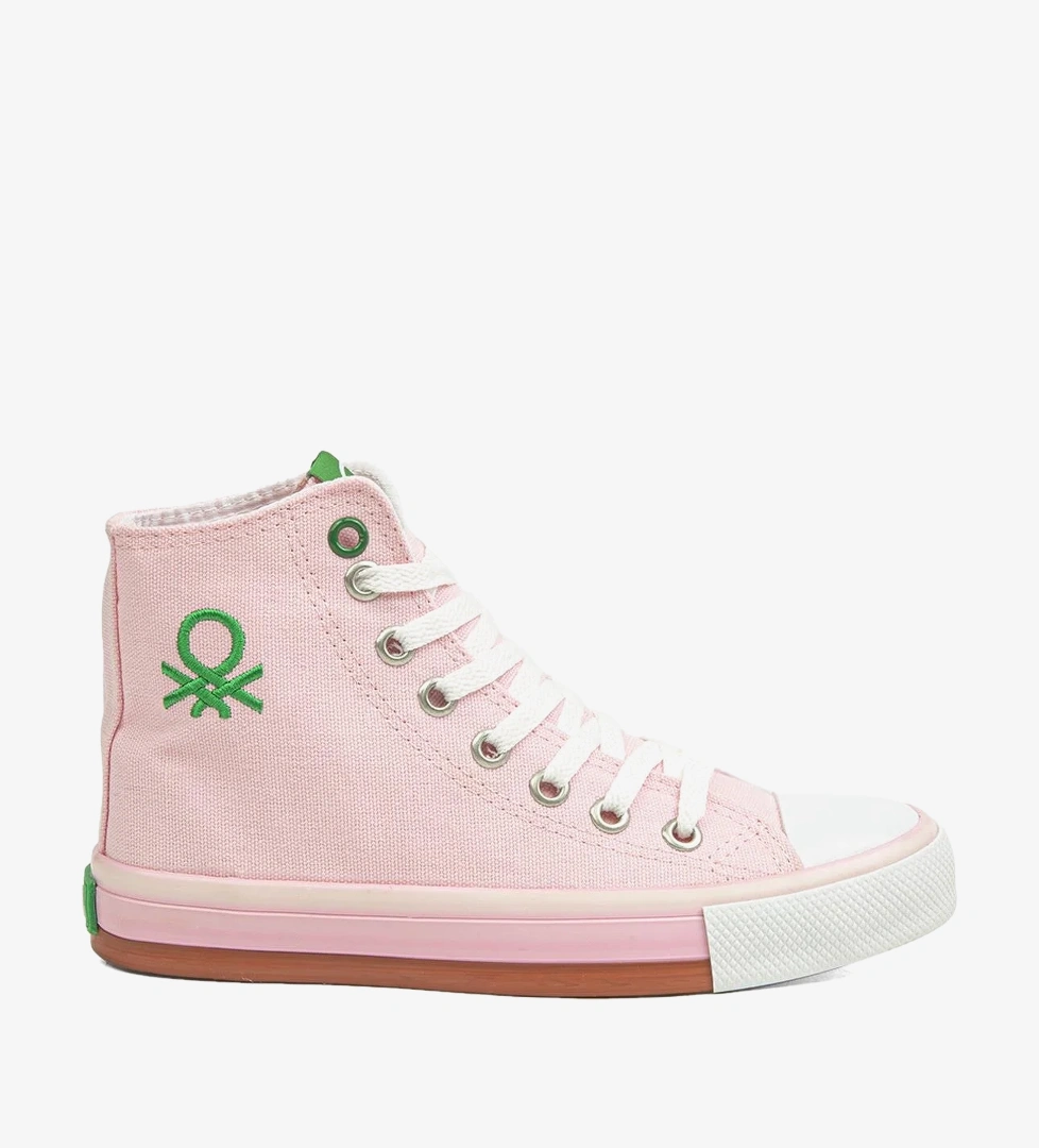 Benetton Benetton ® | BN-30189 - 3374 Pembe - Kadın Spor Ayakkabı Flo'da! Pembe - 1. görsel