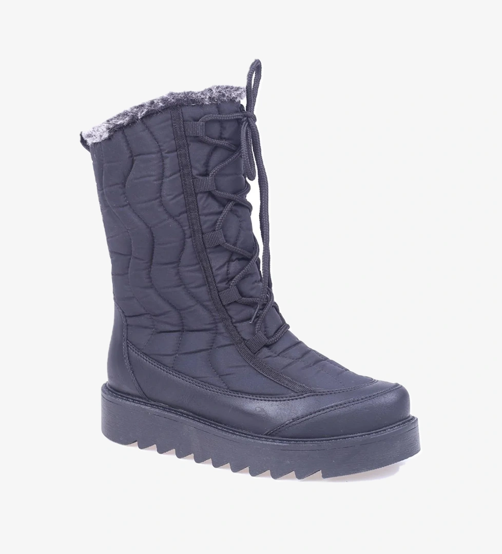 Papuç Sepeti PapuçSepeti 2243 Kadın Kaymaz Taban Kürklü Termal Kar Botu model görseli