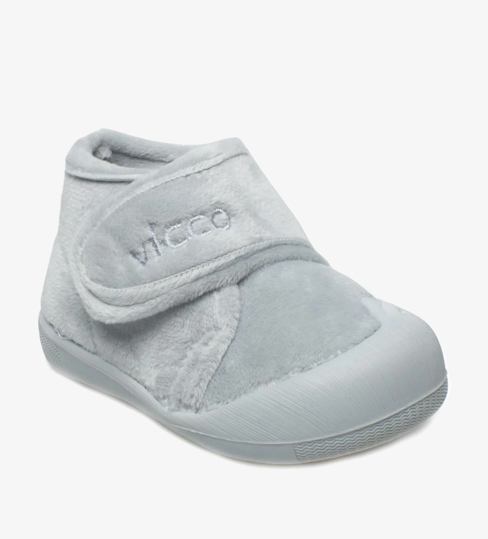 959.e19K.445 Color İlk Adım Gri Kız Çocuk Panduf