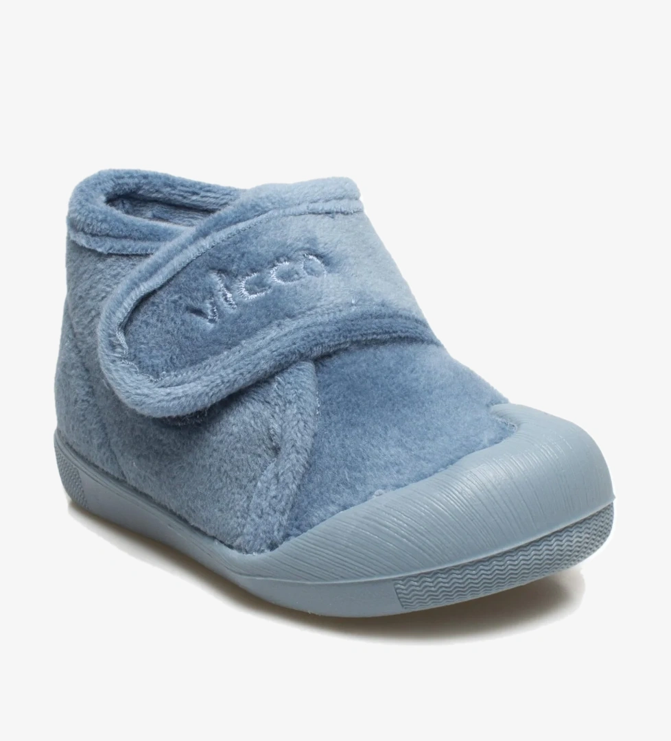 959.e19K.445 Color İlk Adım Mavi Kız Çocuk Panduf