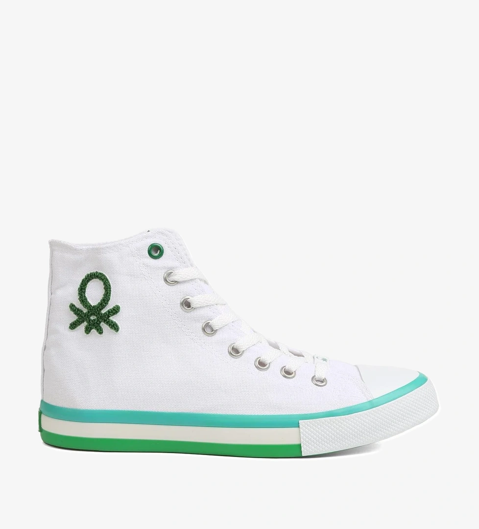 ® | BN-30192 - 3374 Beyaz Yesil - Erkek Spor Ayakkabı