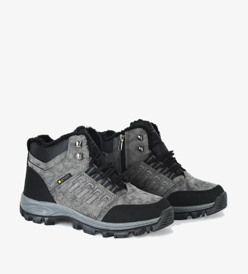 Xstep X-Step X6 Füme Termal Kürklü Kışlık Erkek Bot Ayakkabı model görseli