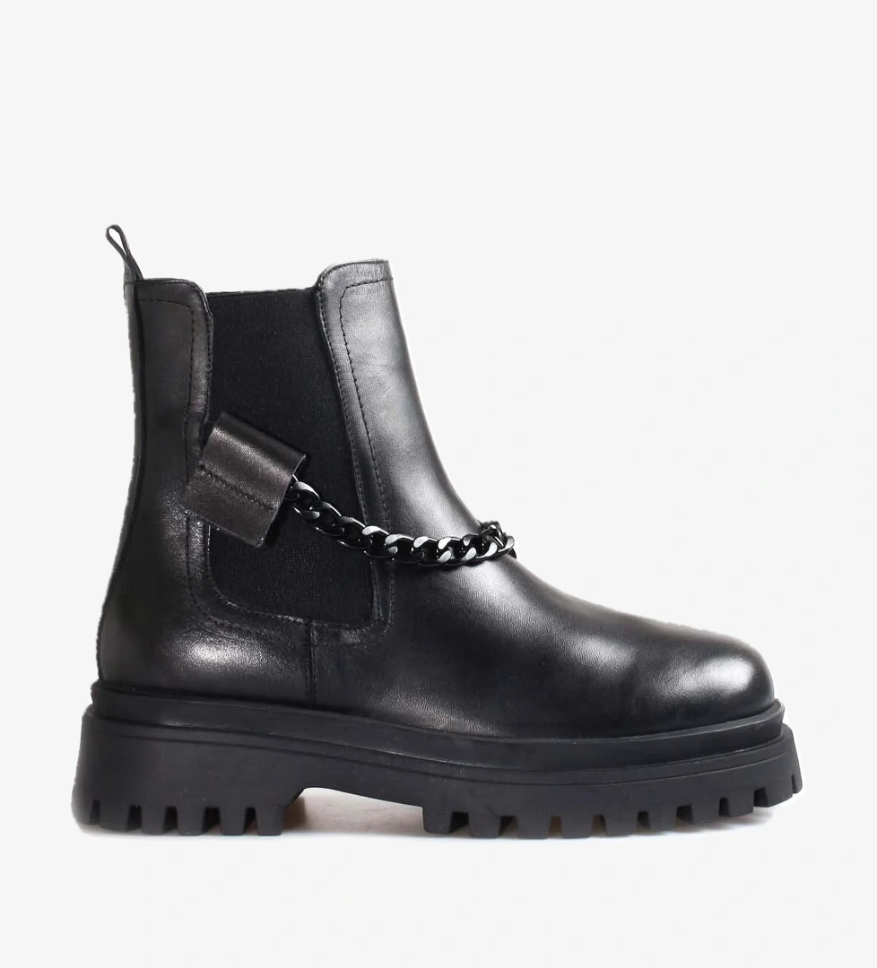 Hakiki Deri Kadın Klasik Bot 916SZA3578 - Görsel 1