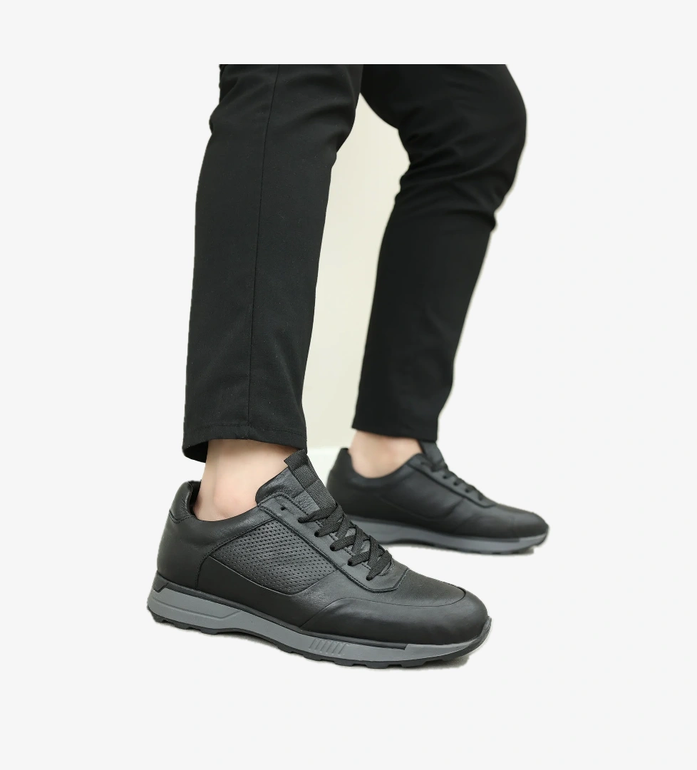 Hakiki Deri Kürklü Erkek Spor Ayakkabı 723KMA120