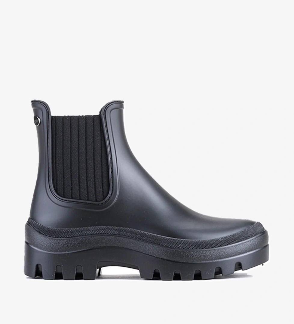 W10280 SOUL BLACK Siyah Kadın Yağmur Botu