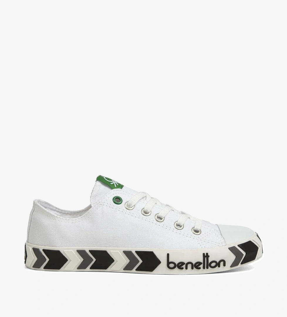 ® | BN-30620-3374 Beyaz Siyah - Kadın Spor Ayakkabı - Görsel 1