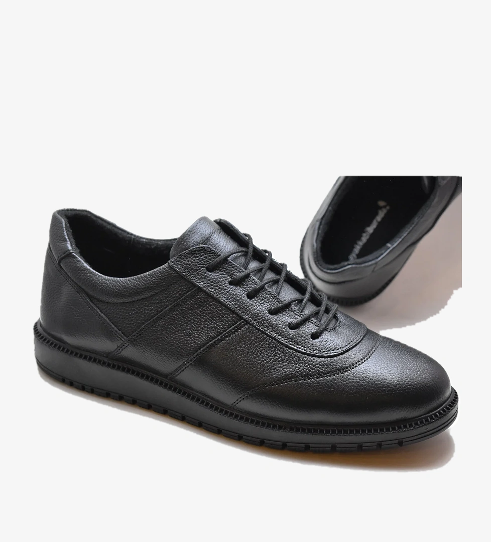 Ayakkabı Burada Ayakkabiburada 1050 Ortopedik Taban Hakiki Deri Erkek Kışlık Ayakkabı model görseli