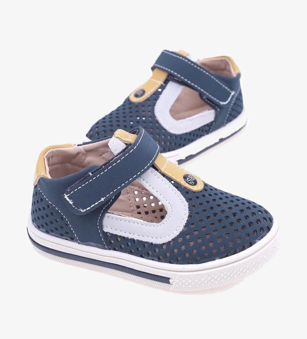 Şirin Bebe 2077 Erkek Bebek Ortopedik Ayakkabı Sandalet