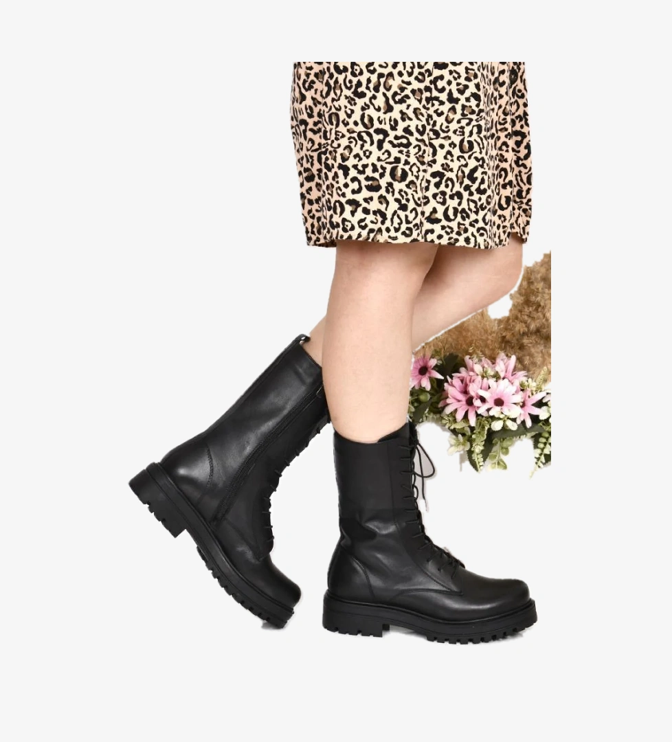 66159 Kadın Günlük Hakiki Postal Deri Bot